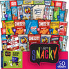 I Am Snacky - Halloween Trick Or Treats Snack Box Care Package + Greeting Card - Snacky'S Bliss Bites (50 Count) Birthday Sweet