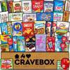 CRAVEBOX Snack Box Care Package Pack for Adults Birthday Gifts for Men and Women, Halloween - College Back to School