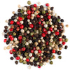 Four Peppercorn Rainbow Blend Organic - Pepper Blend For Grinder - Peppercorn Multi Colored Mix Gourmet Melange 4 Peppercorn Ble