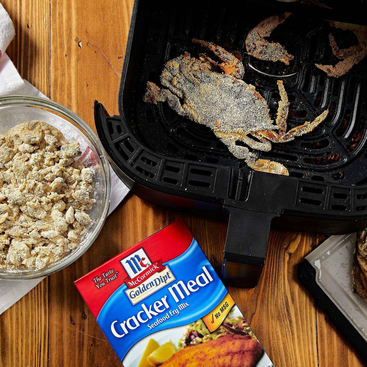 Mccormick Golden Dipt Cracker Meal Seafood Fry Mix, 10 Oz (Pack Of 8)