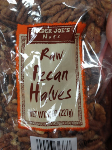 Trader Joe's Raw Pecan Halves 8oz