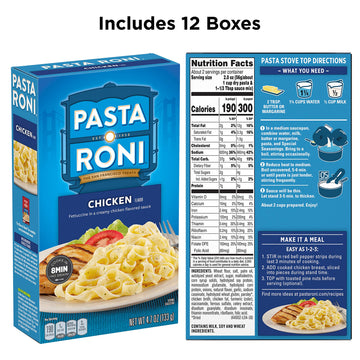 Quaker Pasta Roni Chicken Fettuccine, 4.7 Ounce (Pack Of 12)