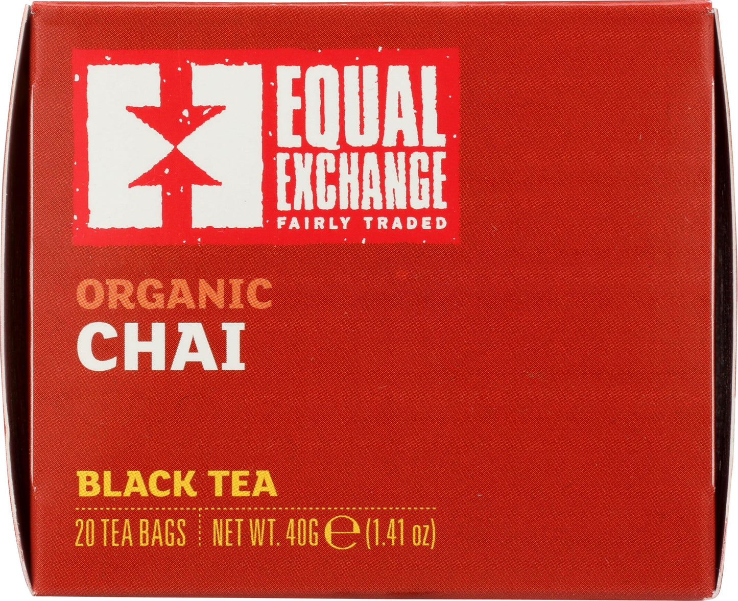 Equal Exchange Organic Tea Blk Chai W/Spice, 20 Ct
