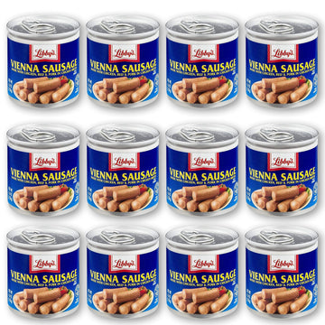 Libby's Vienna Sausage 4.6 Oz, 12 Cans.