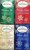 Twinings Of London Holiday Variety Tea Bag Pack, Peppermint Cheer, Holiday Berry, Christmas Tea, Winter Spice, 20 Count (Pack Of