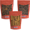 Cinnamon Sticks, Star Anise And Whole Cloves - 3 Pack Bundle - Aromatic Cooking, Teas And Baking, Kosher Certified, 4 Oz (Total Of 12 Oz) By Fruidles