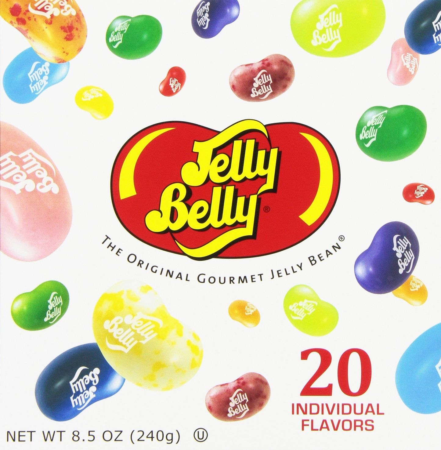 Jelly Belly Jelly Beans Gift Box, 20 Flavors, 8.5-Oz