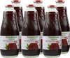 100% Organic Pomegranate Juice 33.8 Oz Glass Bottle (6 Pack) No Sugar No Artificial Colors No Preservatives No Flavors Added Gluten Free and Kosher