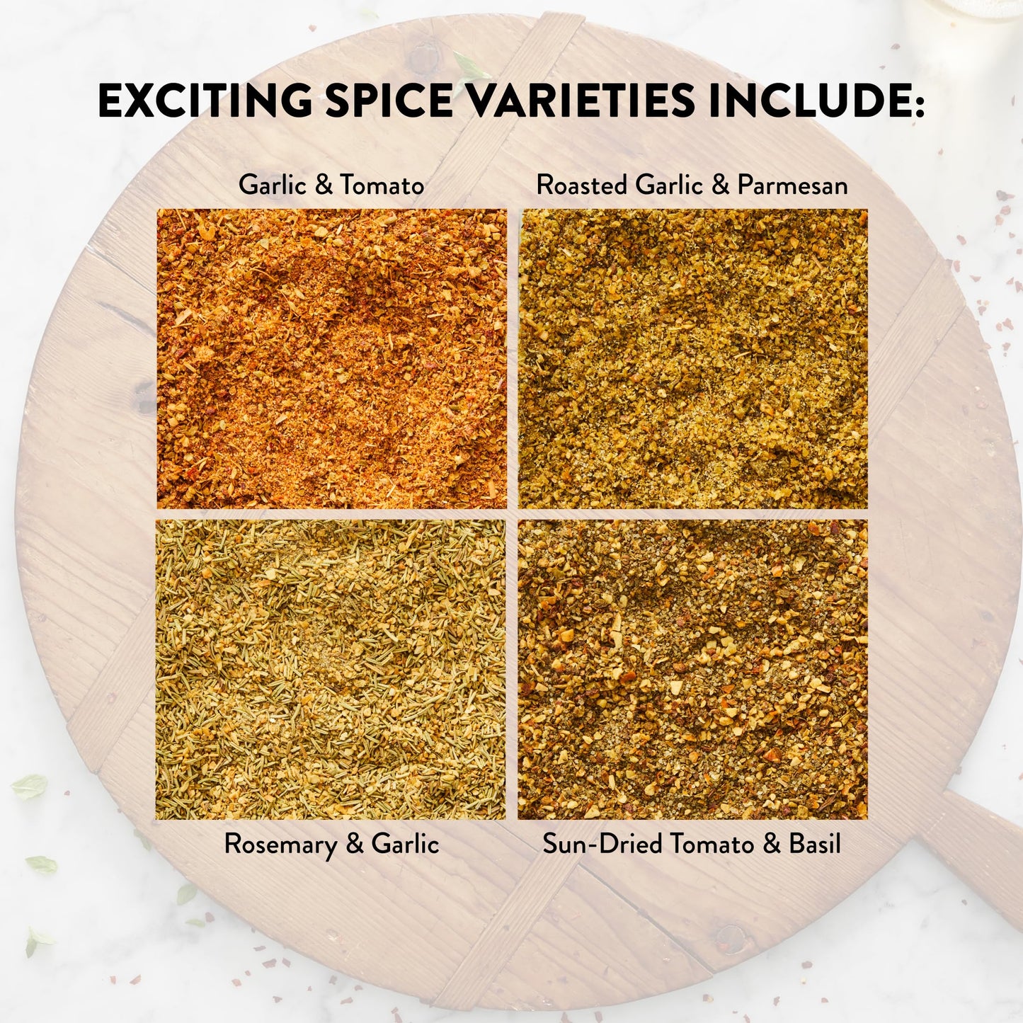 DeLallo Italian Dipping Spices Variety Seasoning Shaker, 4 Ounce Container, 3 Pack, with Garlic, Pepper & Tomato, Sun-Dried Toma
