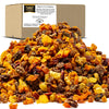 Traina Home Grown Sun Dried Baker’S Fruit Medley - Diced Peaches, Cranberries, Apricots, Pears, Nectarines, And Raisins - Non Gmo, Gluten Free, Value Size(5 Lbs)