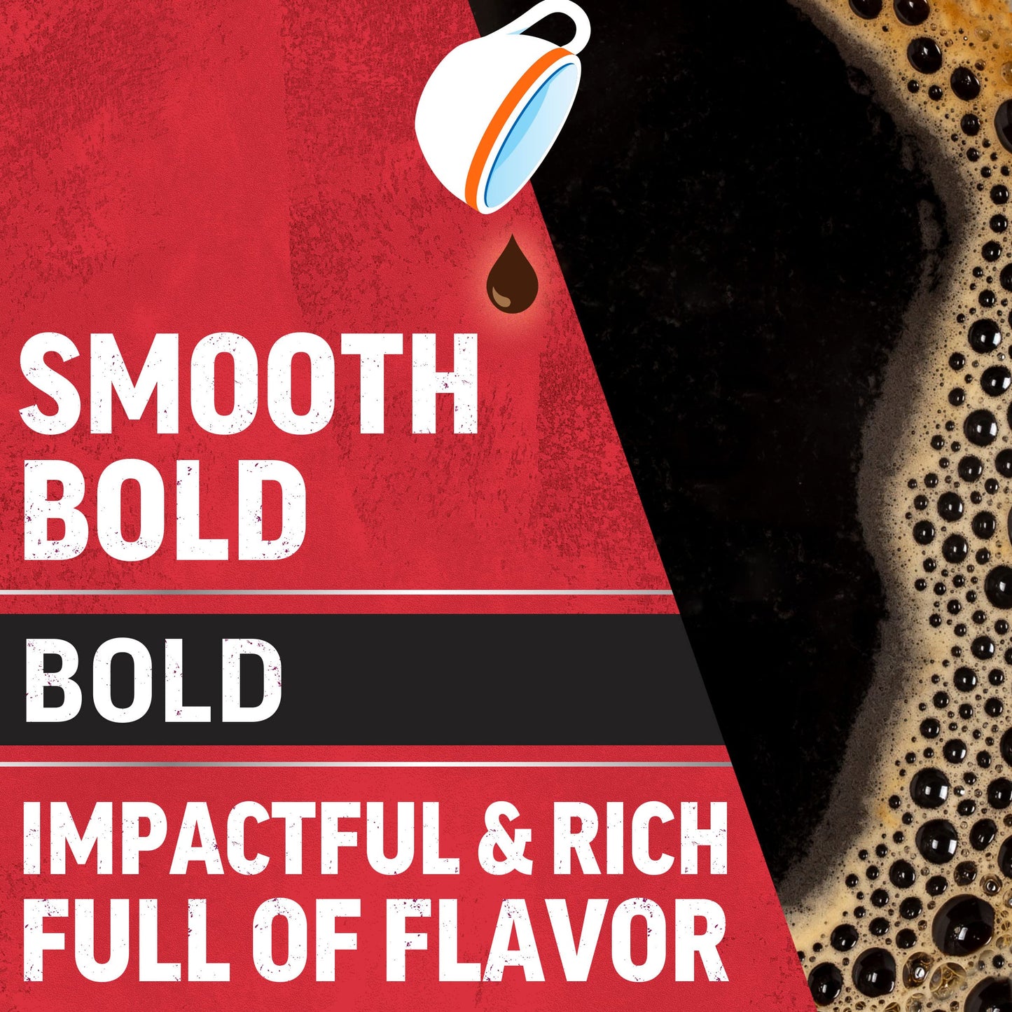 Maxwell House Smooth Bold Dark Roast Ground Coffee (26.7 Oz Canister)