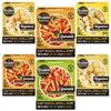 Bravo Bravissimo Italian Pasta Meal Variety Pack – Gourmet, Vegetarian & Vegan-Friendly, Microwaveable, Shelf-Stable, Ready In Minutes, No Refrigeration Needed – 6 Pack