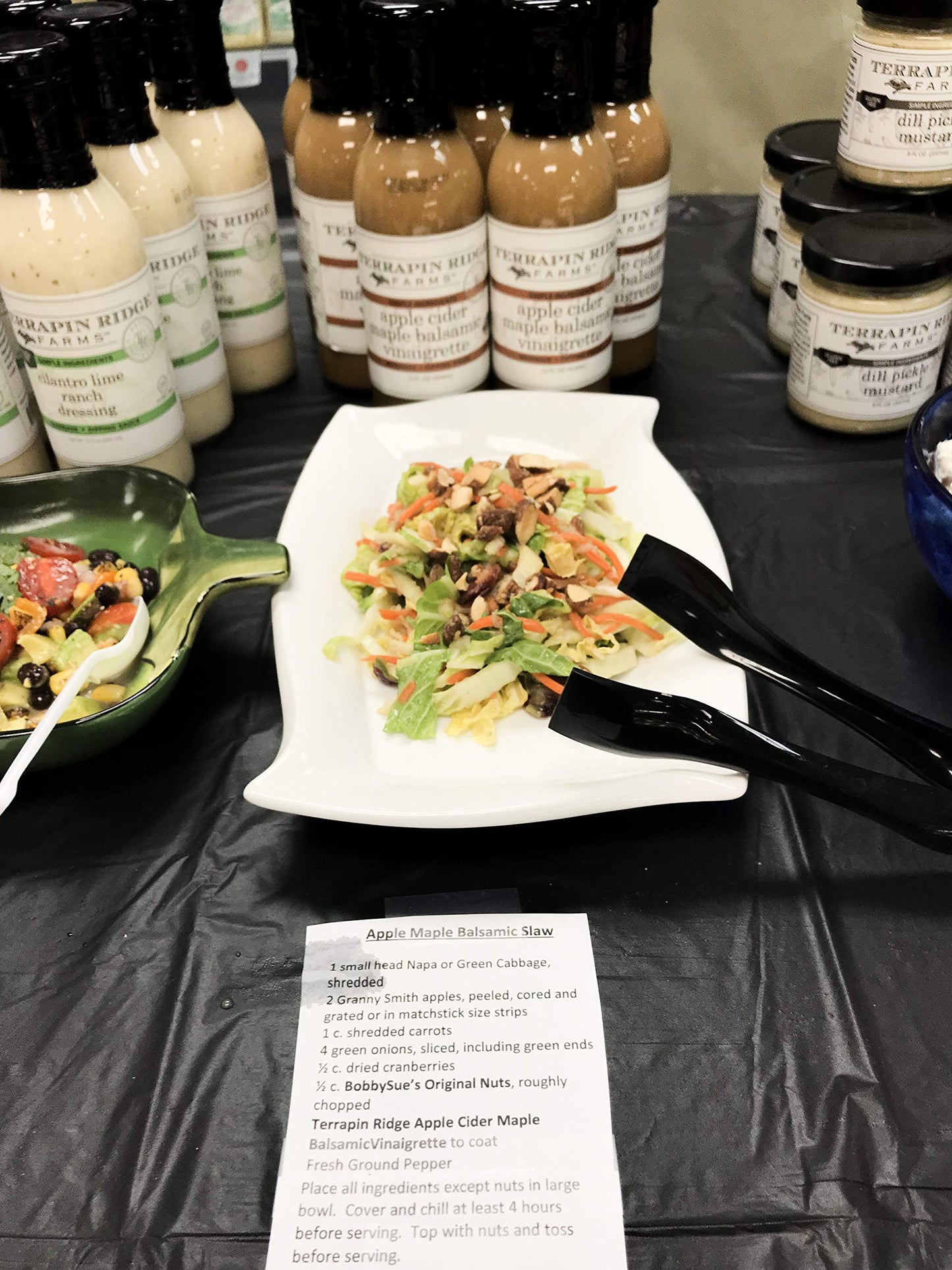 Terrapin Ridge Farms Apple Cider Maple Balsamic Vinaigrette, Gourmet Salad Dressing, 12 Fl Oz Bottle