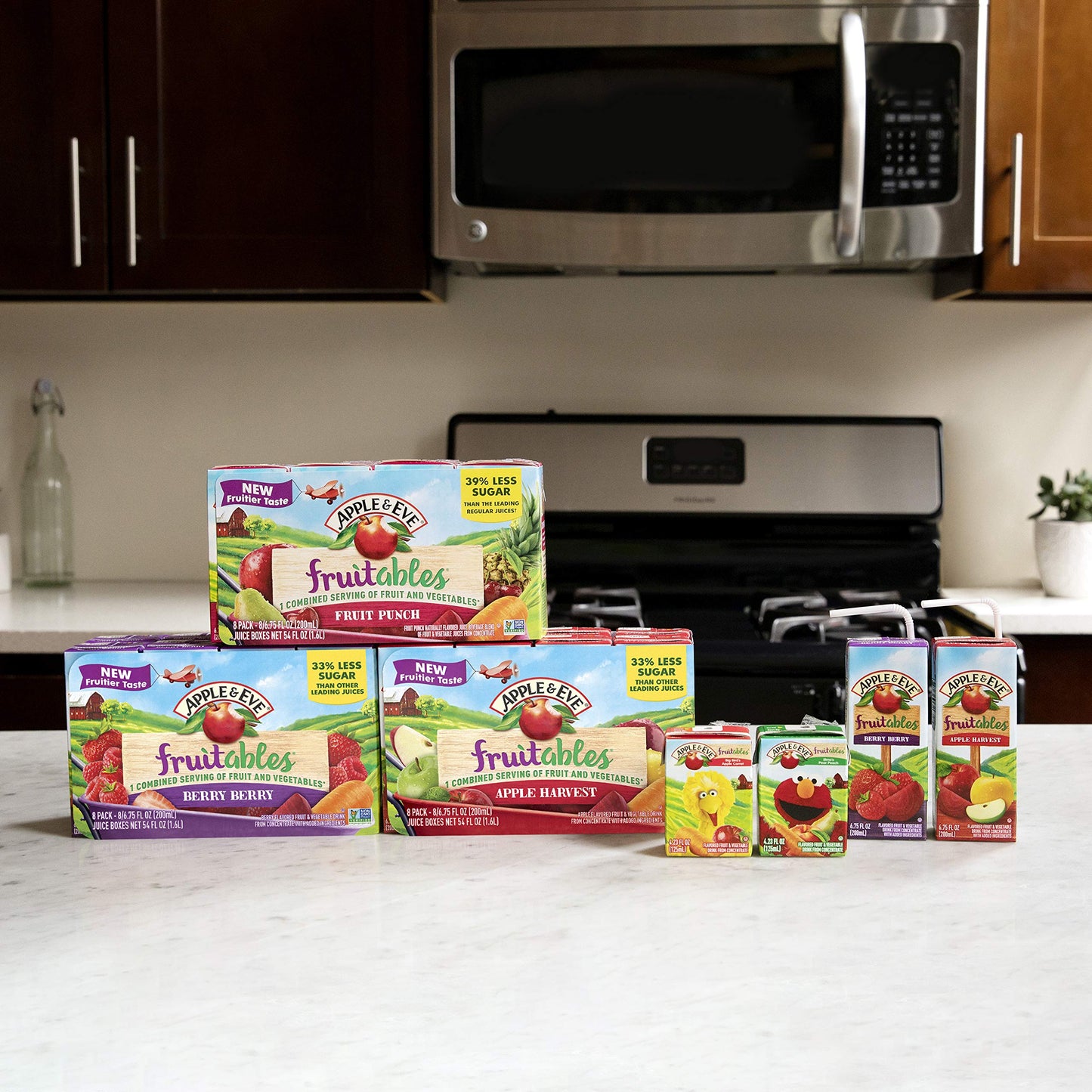 Apple & Eve Fruitables, Apple Harvest Juice, 8 Count, Pack of 1