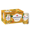 Sanpellegrino, Orange Italian Sparkling Drinks, 11.15 Fl Oz Cans, 6 Pack