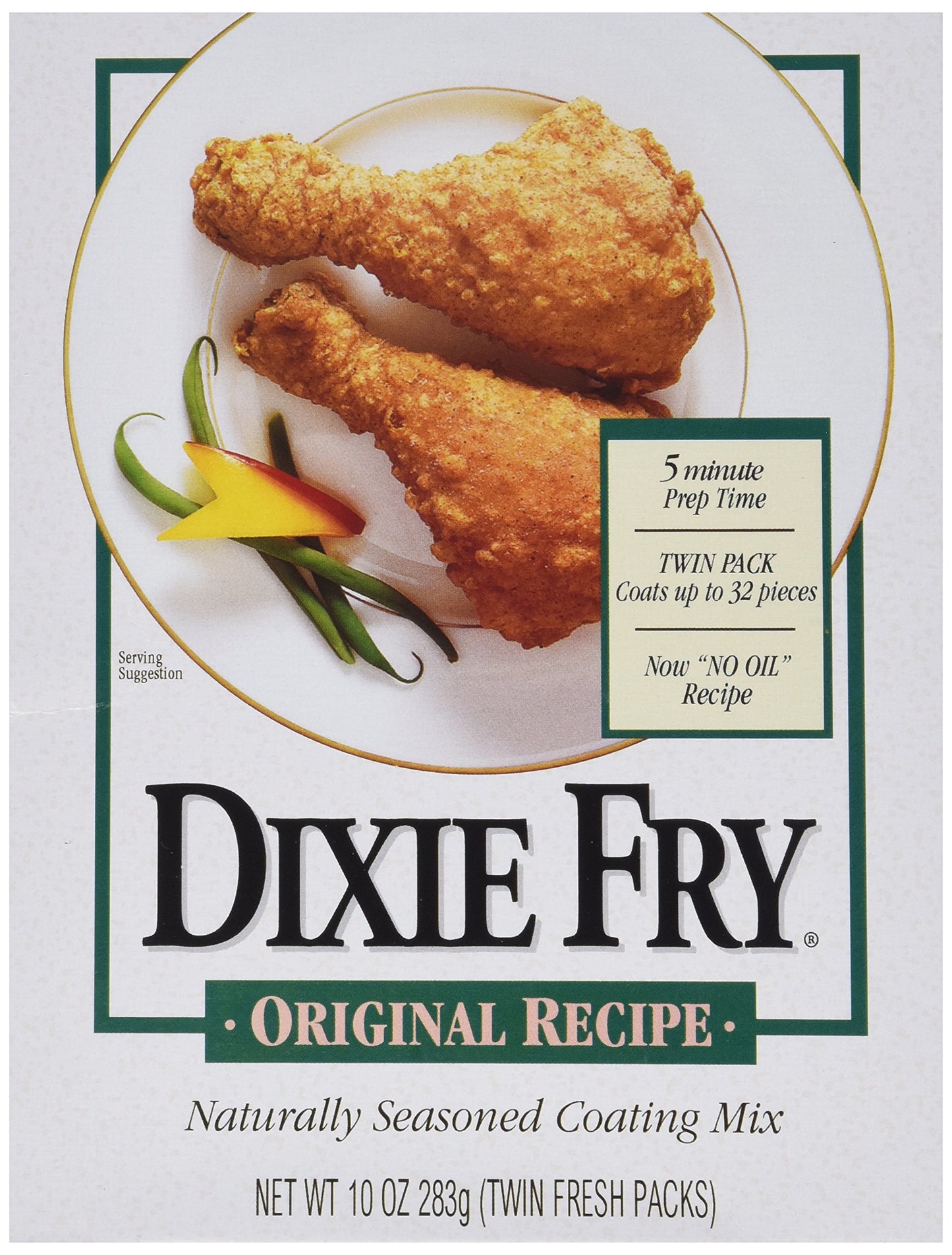 Dixie Fry Original Recipe Seasoned Coating Mix, 10 Oz