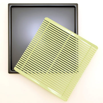 Soba Noodles Udon Noodles Dish Deep Type Square 7.67 7.67 inch,Japanese Cold Soba-zaru