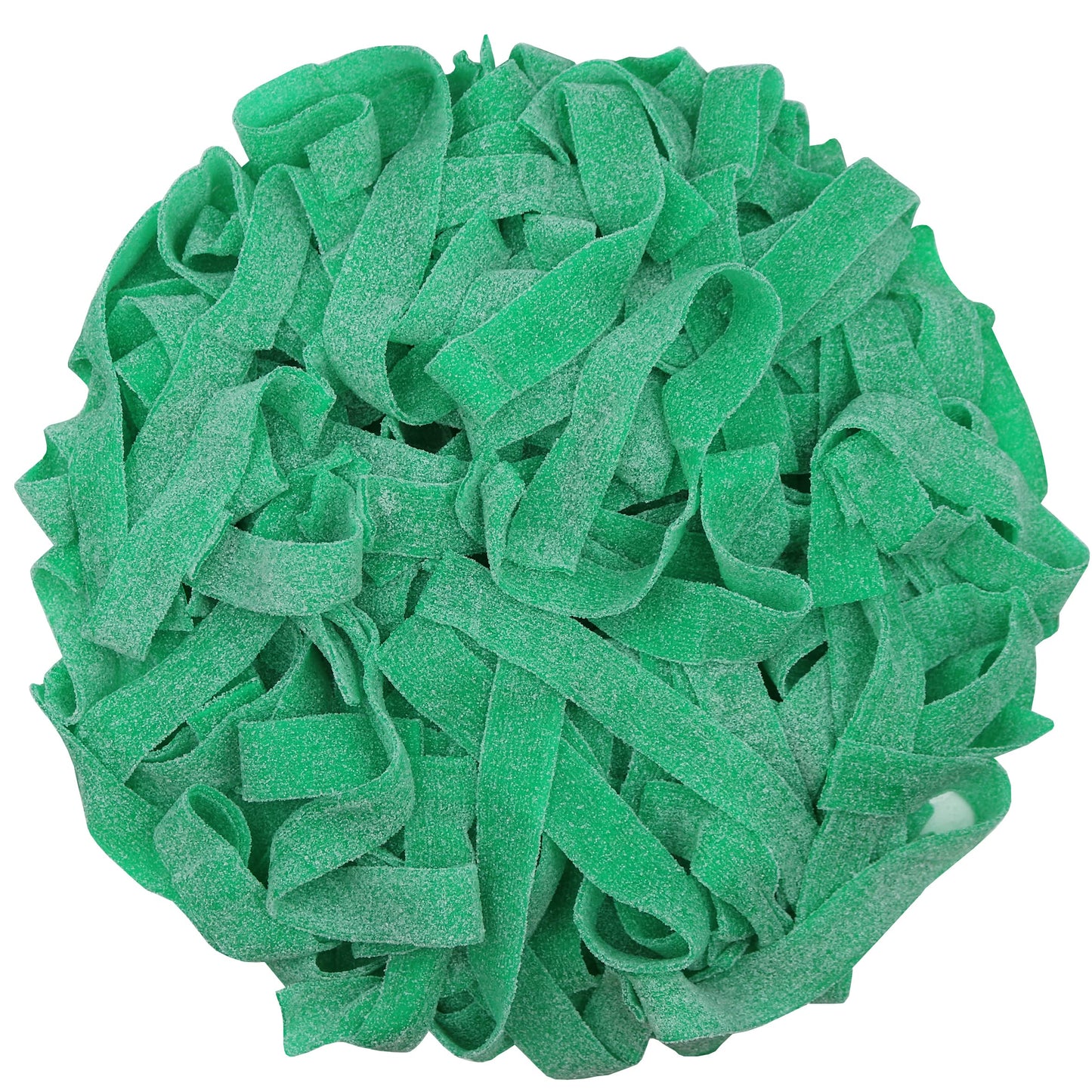 Variety Color Sour Gummy Belts (Green Apple, 1.5 Lb)