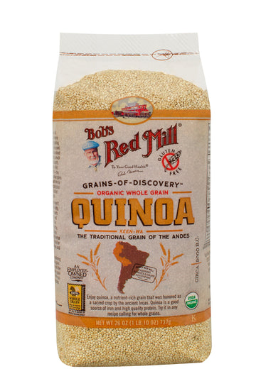 Bob'S Red Mill Organic Grain Quinoa, 26 Ounce Packages (Pack Of 4)