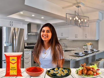 Rani Kashmiri Chilli Powder (Deggi Mirch, Low Heat) Ground Indian Spice 14Oz (400G) ~ All Natural, Salt-Free | Kosher | Vegan | No Colors | Gluten Friendly | Perfect For Deviled Eggs & Other Low Heat Dishes