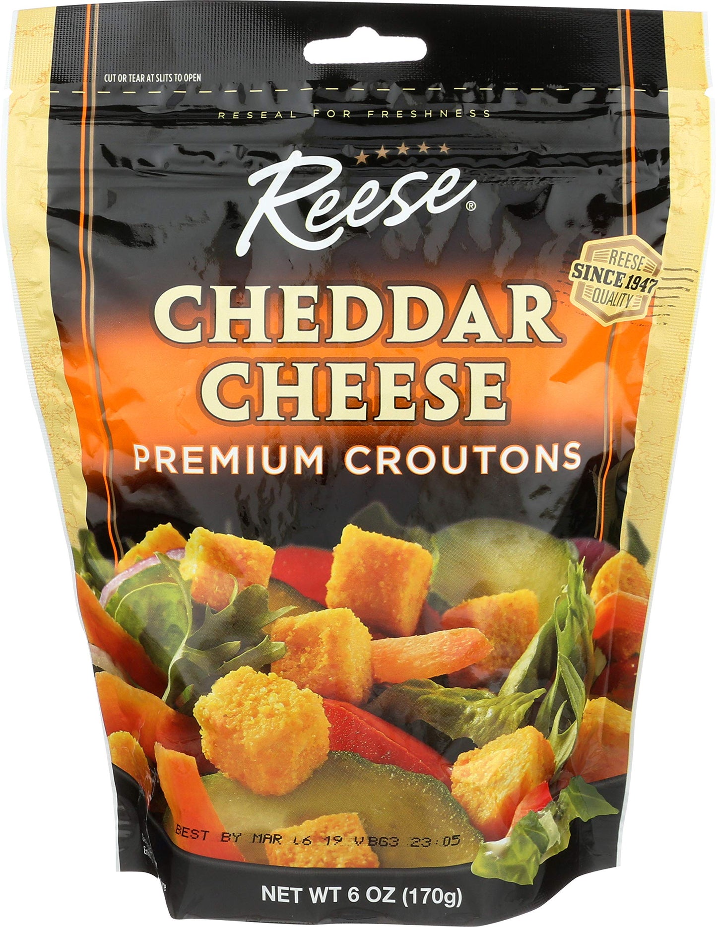 Reese Cheddar Cheese 6-Ounces (Pack Of 12)