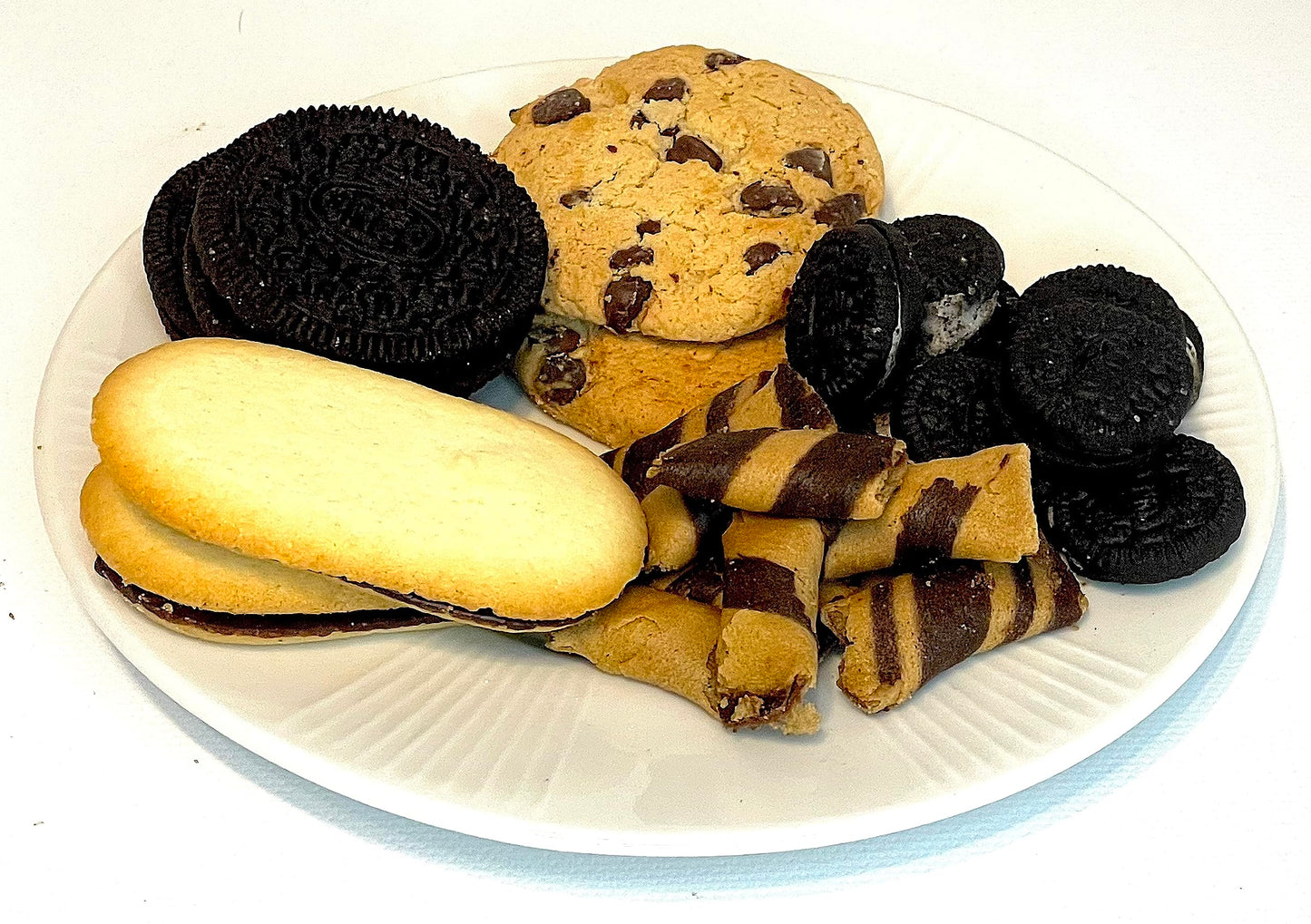 Hand-Crafted 38 Piece Customizable Chocolate Gift Basket Of Gourmet Chocolates, Cookies, And Crunches. Tasty Treats Selected For