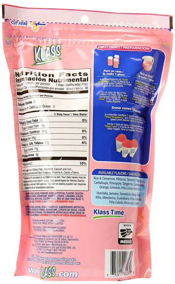 Klass Listo Strawberry Drink Mix