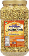 Rani Coriander (Dhania) Seeds Whole, Indian Spice 48Oz (3Lbs) 1.36Kg Bulk Pet Jar ~ All Natural | Gluten Friendly | Non-Gmo | Vegan | Kosher | Indian Origin