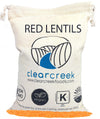 Idaho Red Lentils | 4 Lb Linen | Non-Gmo | Kosher | Vegan | Non-Irradiated (Will Sprout) | High In Fiber And Protein