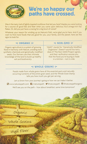 Nature'S Path Organic Flax Plus Cereal Multibran - 13.25 Oz