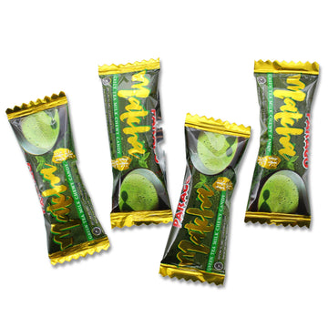 Jans Milk Chewy Candy Matcha Flavor | Made With Real Matcha Extract | Chewy And Non-Sticky Candy | Cholesterol-Free | Fat-Free | Not-Too-Sweet Chewy Candies 4 Oz Per Bag (Pack Of 1)