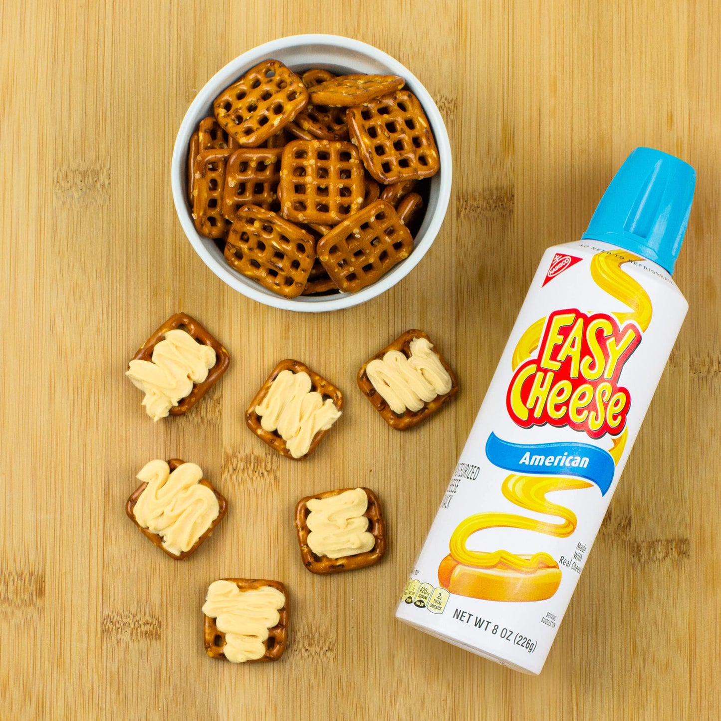 Kraft American Easy Cheese 8 Ounce - 3 Pack
