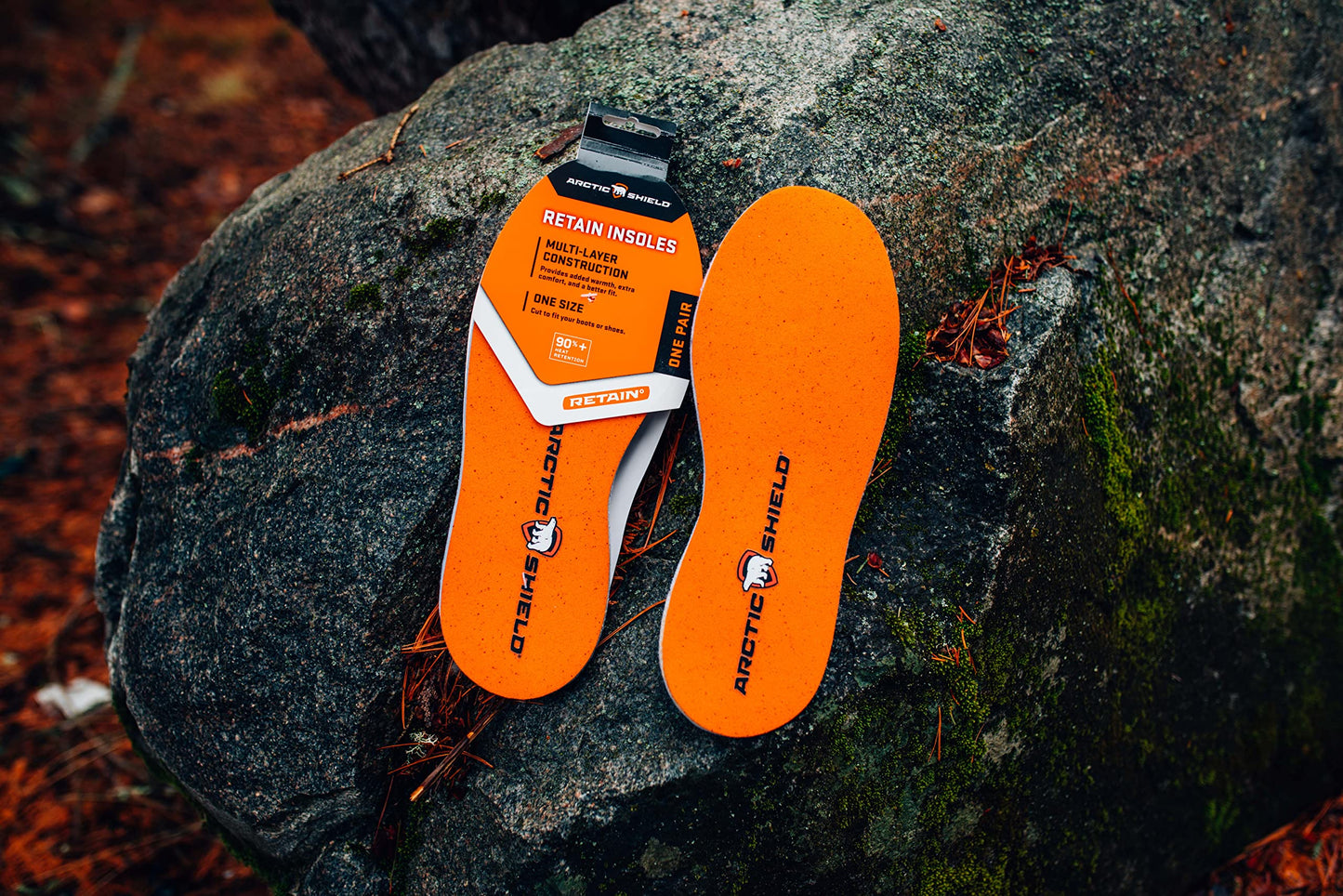 Arcticshield Heat Retain Boot/Shoe Insole, Orange