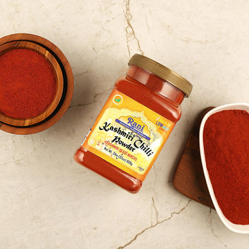 Rani Kashmiri Chilli Powder (Deggi Mirch, Low Heat) Ground Indian Spice 32Oz (2Lbs) 908G Pet Jar ~ All Natural | Salt-Free | Vegan | Kosher | Gluten Friendly