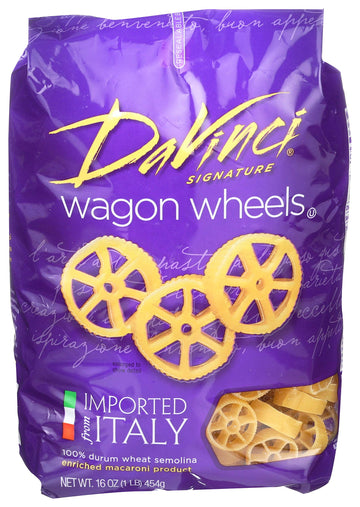 Davinci, Pasta Wagon Wheels, 16 Oz, (Pack Of 10)