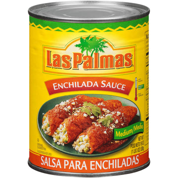 Las Palmas Red Enchilada Sauce, Medium, 19 Ounce (Pack Of 12)
