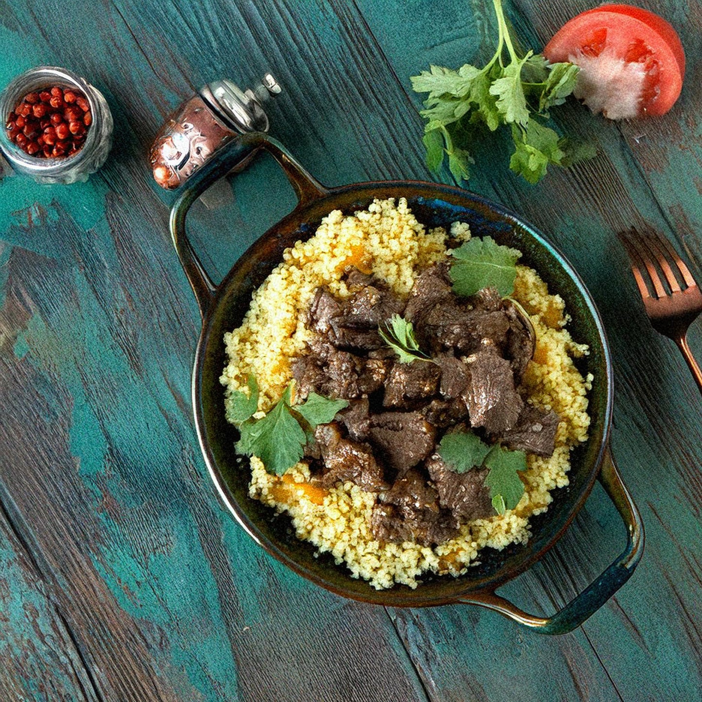 Golden Crown Pearl Couscous - 32 Oz (2Lb), Premium Quality Non Gmo Project Verified, Having No Cholesterol Kosher Certified Natu