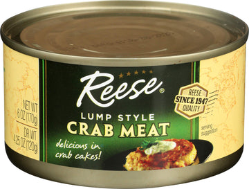 Reese Lump Style Crabmeat, 6-Ounces
