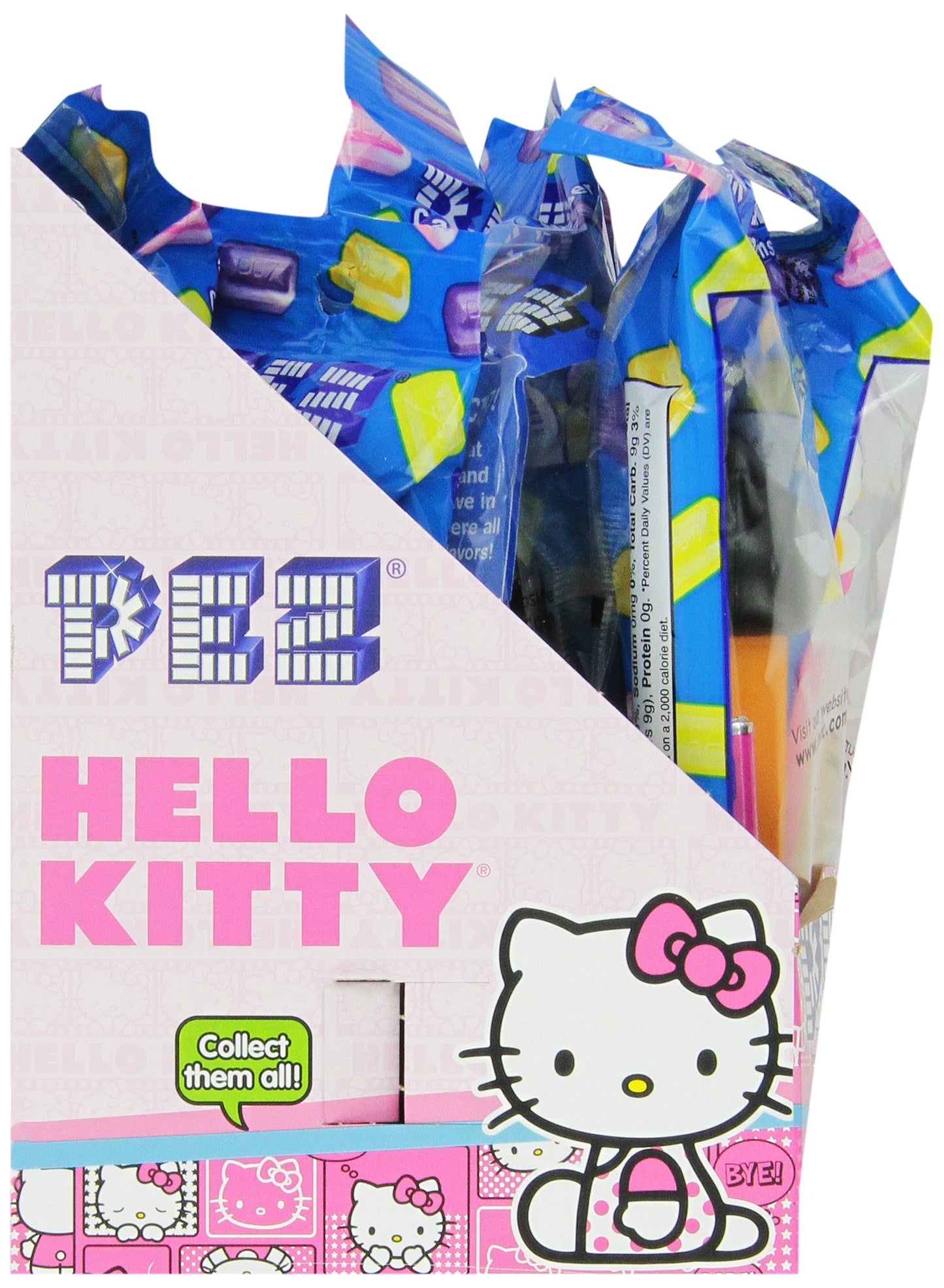 Pez Hello Kitty, 0.58-Ounce Assorted Candy Dispensers (Pack Of 12)