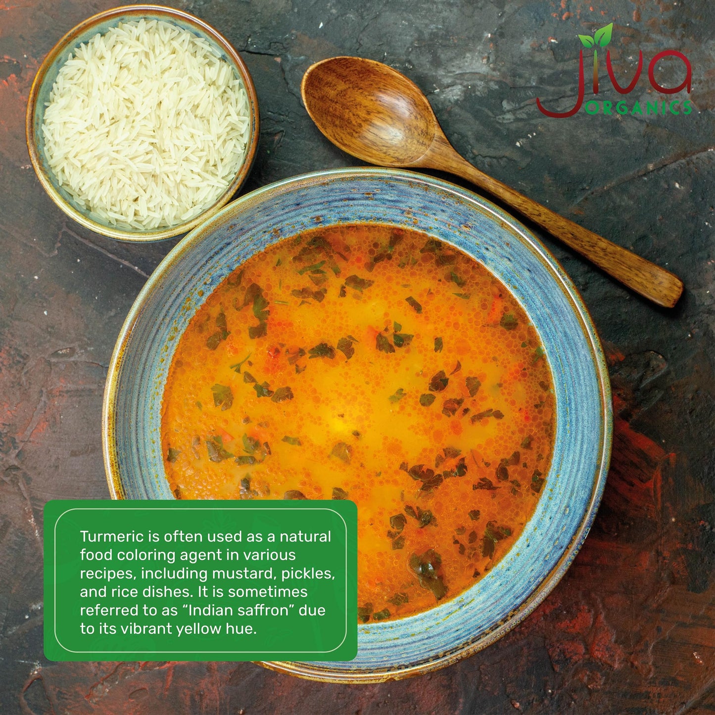 Organic Turmeric Powder by Jiva Organics - 100% Raw with Curcumin - Lab Tested & Reports Available - Raw from India - 2 Pound Ba