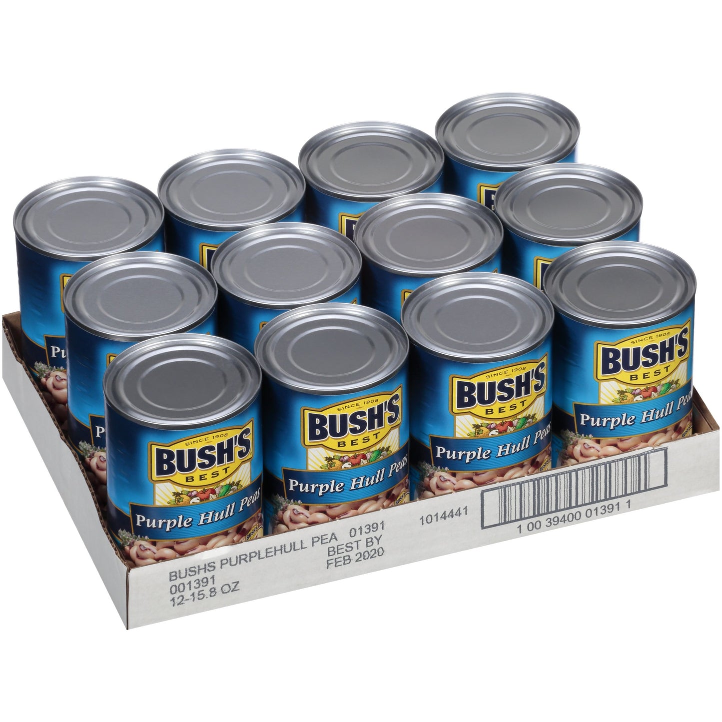 12-15.8 oz Purple Hull Peas (Pack of 2)