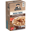 Pack of 4 - Quaker Instant Oatmeal, High Fiber, Select Starts, Maple Brown Sugar, Breakfast Cereal,1.58oz-8 Packets Per Box