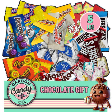 Chocolate Candy Variety Pack - 5 lb Assorted Bulk Chocolate Miniatures - Bulk Candy Individually Wrapped Candy Bars - Holiday Candy Party Bag Candy Bulk - Dark & Milk Chocolate - Mini Chocolates