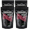 Survival Grocery Freeze Dried Pomegranate Seeds - Certified Kosher, No Sugar Added, No Preservatives, Rich in Antioxidants & Vit