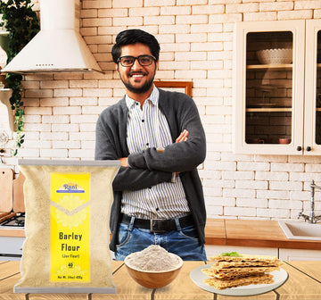 Rani Barley (Jav) Flour 14Oz (400G) ~ All Natural | Gluten Friendy | Stone Ground | Vegan | Non-Gmo | Kosher | Indian Origin