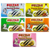 Sultan Moroccan Sardines Variety Pack, 100% All-Natural, High Protein, Paleo, Carnivore, Keto Friendly, Zero Carb, Fresh, Bonele