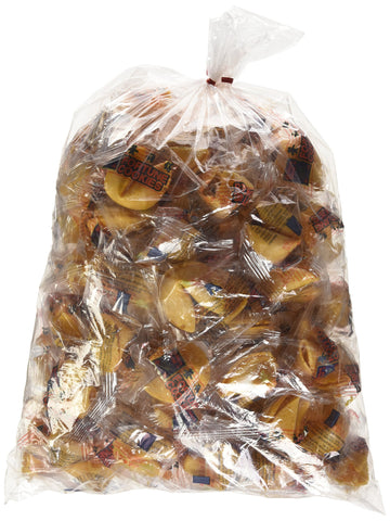 Golden Bowl 100 Individually Wrapped Traditional Fortune Cookies