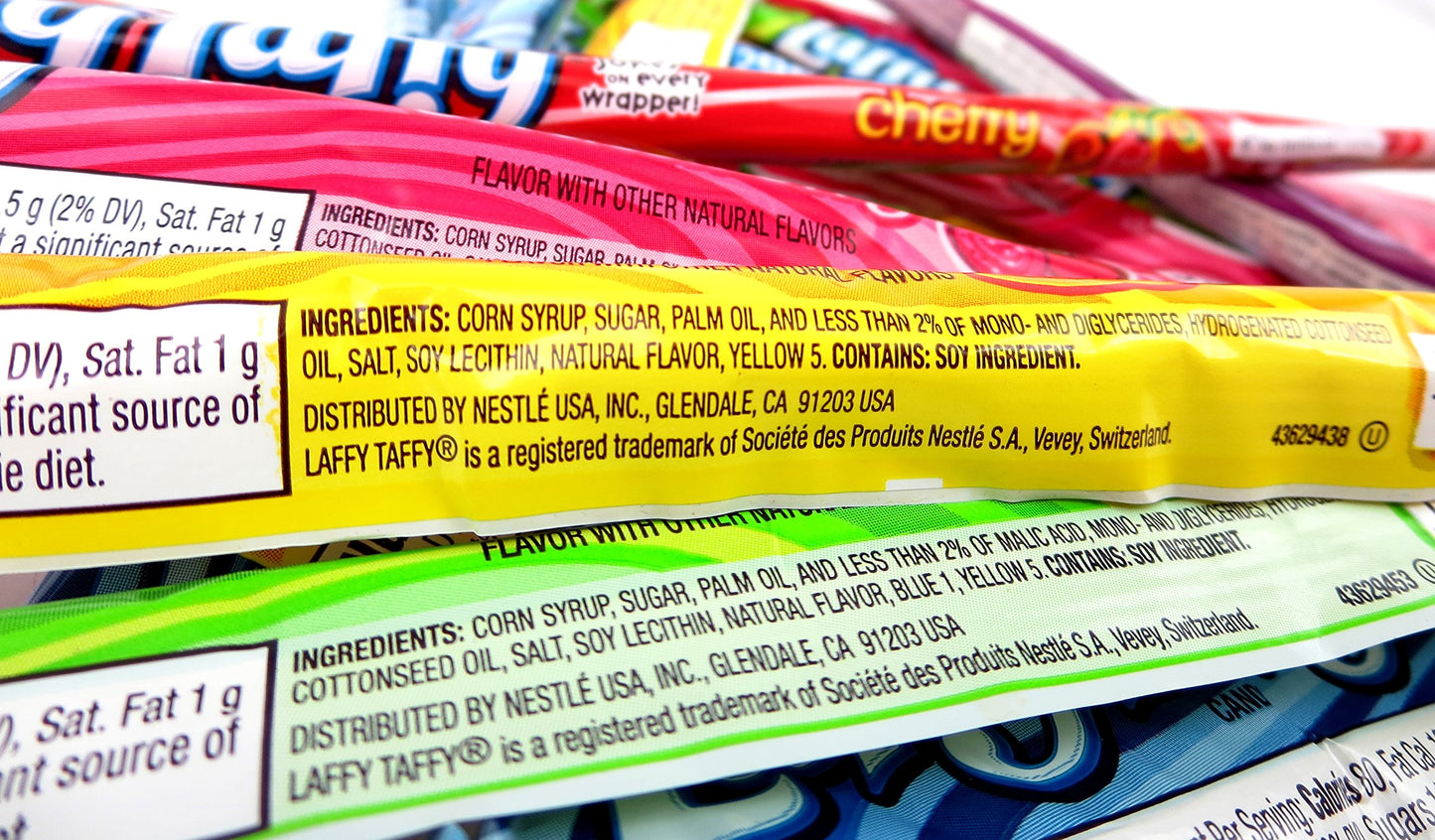 Laffy Taffy Rope Variety Pack (Pack Of 24) Frustration Free Packaging