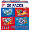 Nabisco Classic Mix Variety Pack, Oreo Mini, Chips Ahoy! Mini, Nutter Butter Bites, Ritz Bits Cheese, 20 Snack Packs