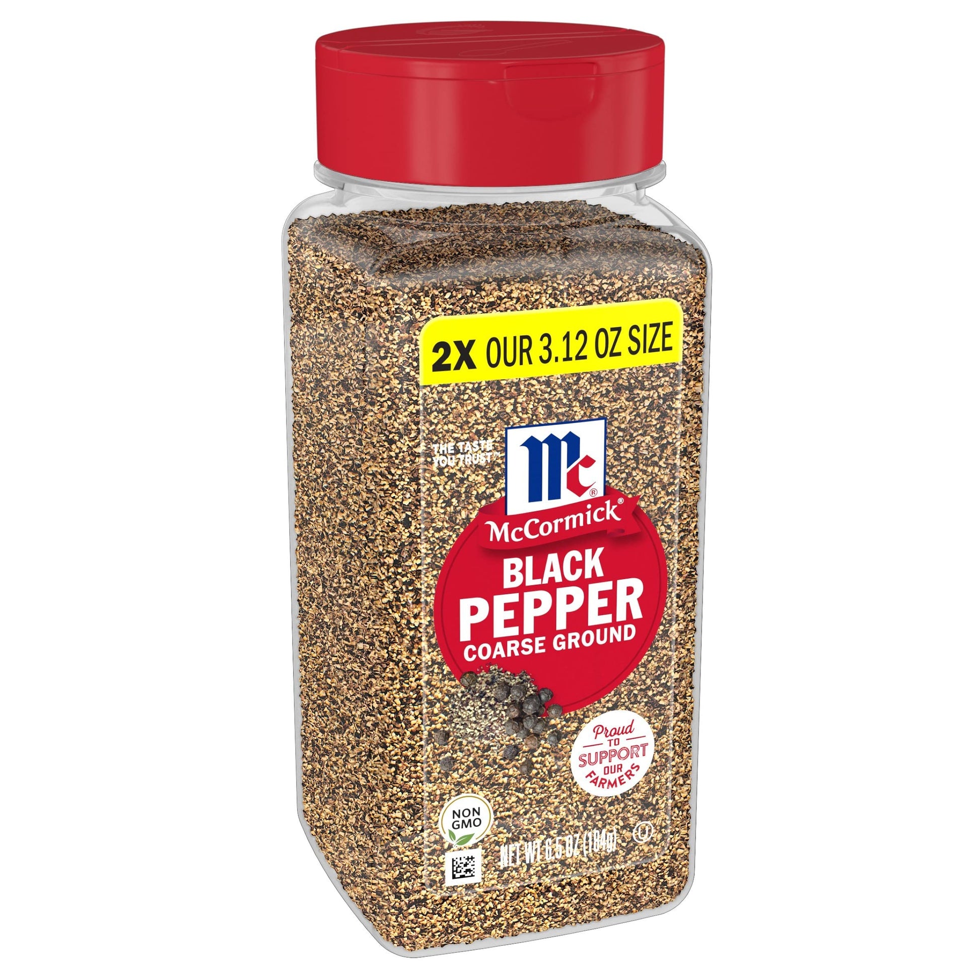 Mccormick Coarse Ground Black Pepper, 6.5 Oz